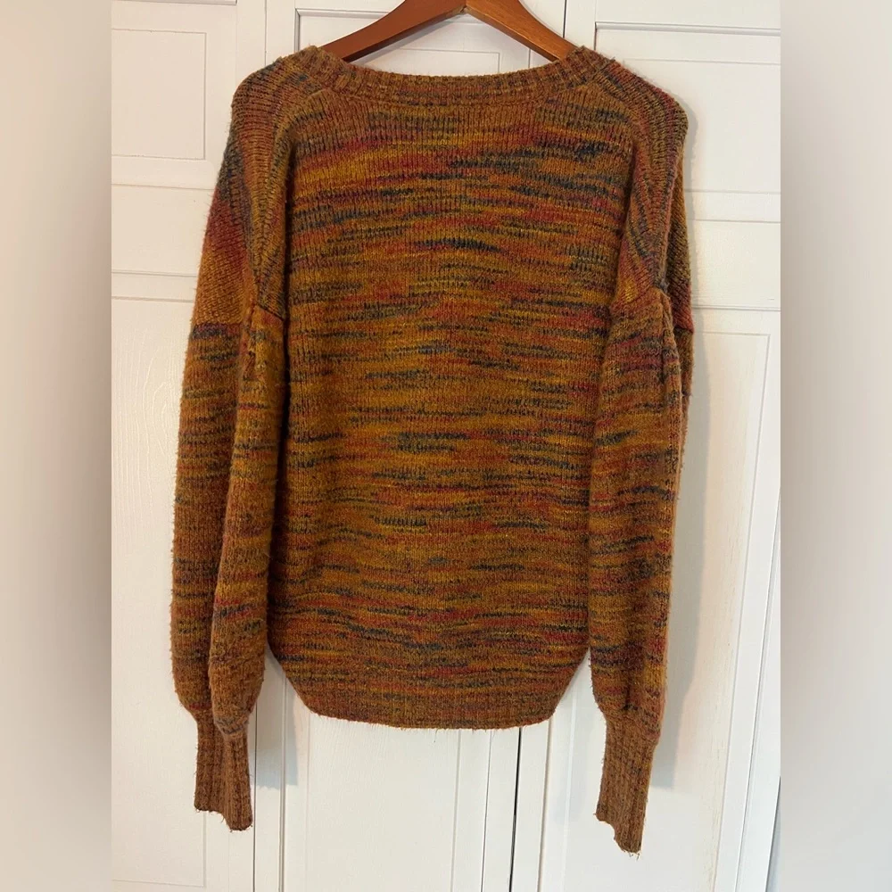 Women’s Revolve For Love And Lemons Helena Cardigan Orange/multi Size Medium - Picture 2 of 5